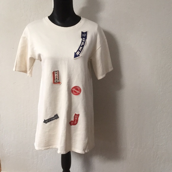 Zara Tops - DONATED. 
Zara sweatshirt / tunic / mini dress.